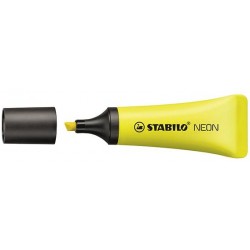 STABILO NEON Evidenziatore GIALLO 10pz