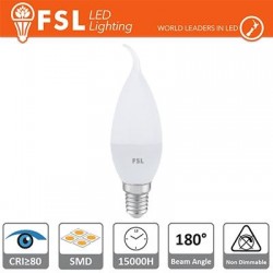 BT38 - 5,5W 4000K 470LM 180º 38X126mm CRI80 E14 15.000H