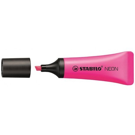 STABILO NEON Evidenziatore MAGENTA 10pz