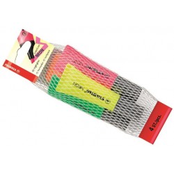 STABILO NEON in busta a retina colori assortiti 4pz