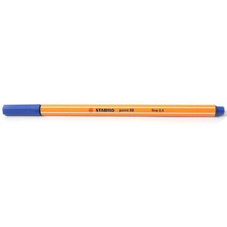 STABILO point 88 - fineliner 0,4 mm BLU SCURO 10pz