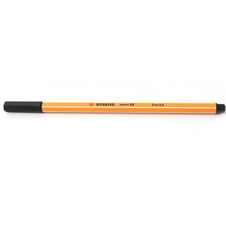 STABILO point 88 - fineliner 0,4 mm NERO 10pz