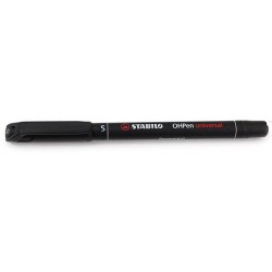 STABILO OHPen universal perma - 0,4mm SUPER FINE NERO 10pz