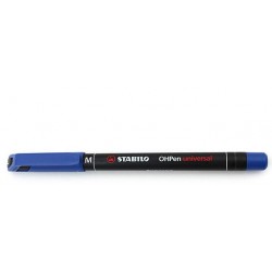 STABILO OHPen universal perma - 1,0mm punta MEDIA BLU 10pz
