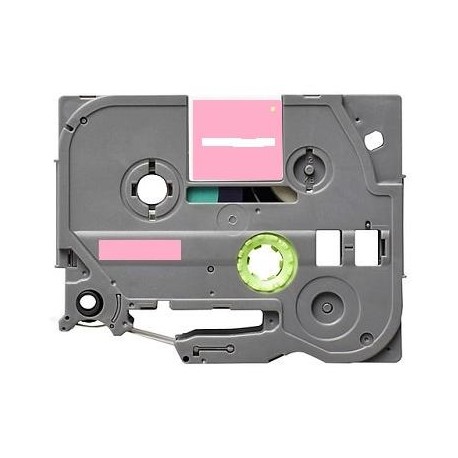 Label color White-Pink 12mmX5m for Brother P-Touch