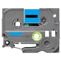 Label color Black-Pastel Blue 12mmX5m for Brother P-Touch