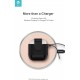 Custodia per AirPods con sistema di carica wireless Nera