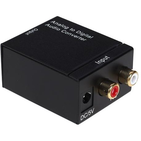 Adattatore Audio da RCA a Toslink