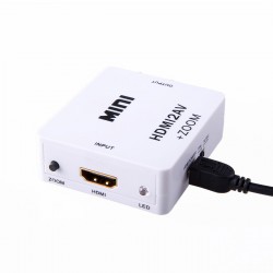 Mini Convertitore HDMI a CVBS + Audio, HDMI1.3 e ZOOM