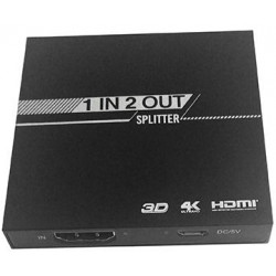 Splitter HDMI 1x2, HDMI1.4v  1ingresso e 2 uscite, 4k@30Hz