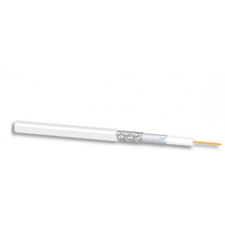 CAVO SAT G.I. 6.80 S 40 BIANCO MATASSA 100m