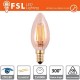 C35 - 4W 2200K 330LM 300º 35x98mm CRI80 E14 15.000H