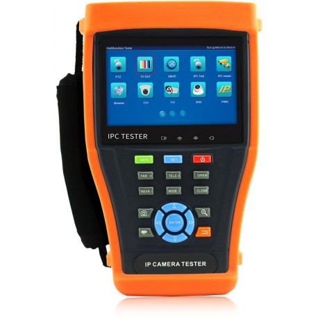 CCTV Tester IP+ AHD/TVI/CVI, 4,3'' Touchscreen, Wifi, Lan