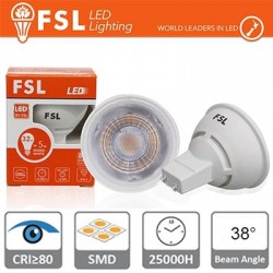 GU10 Lampadina LED - 6,5W 4000K 510LM 38° CRI80 Dimmerabile