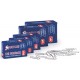 Fermagli in acciaio conf. 10 scatole da 100pz - Misura n.3