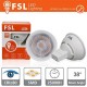 GU10 Lampadina LED - 6W 3000K 500LM 38° CRI80