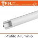 Profilo Alluminio 6063 - Angolare Pieghevole - 2 metri