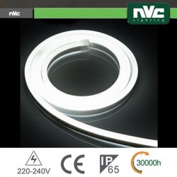 Tubo LED Flex 2835 - 50Metri 8W 4000k AC220-240V IP65 