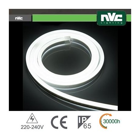 Tubo LED Flex 2835 - 50Metri 8W 4000k AC220-240V IP65 