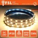 Striscia LED 5050 - 5Metri 12W 1100Lm 3000K 24V IP20 60led
