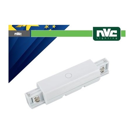 Connettore Forma  I  Binario EUROTRACK - Colore Bianco
