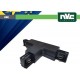 Connettore Forma  T  Binario EUROTRACK - Colore Nero