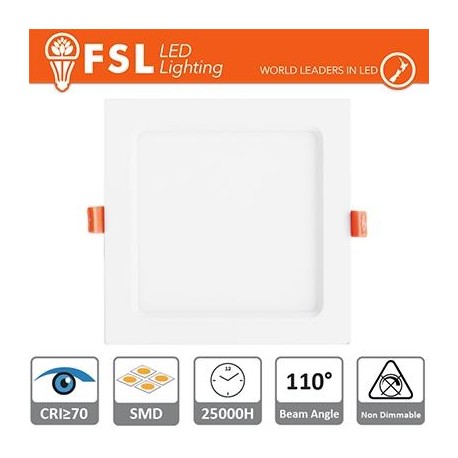 Downlight LED IP20 15W 4000K 1150LM 110° Φ200/Φ190