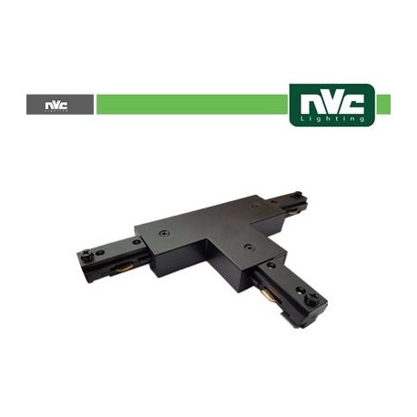 Connettore Forma  T  Binario T3 - Colore Nero